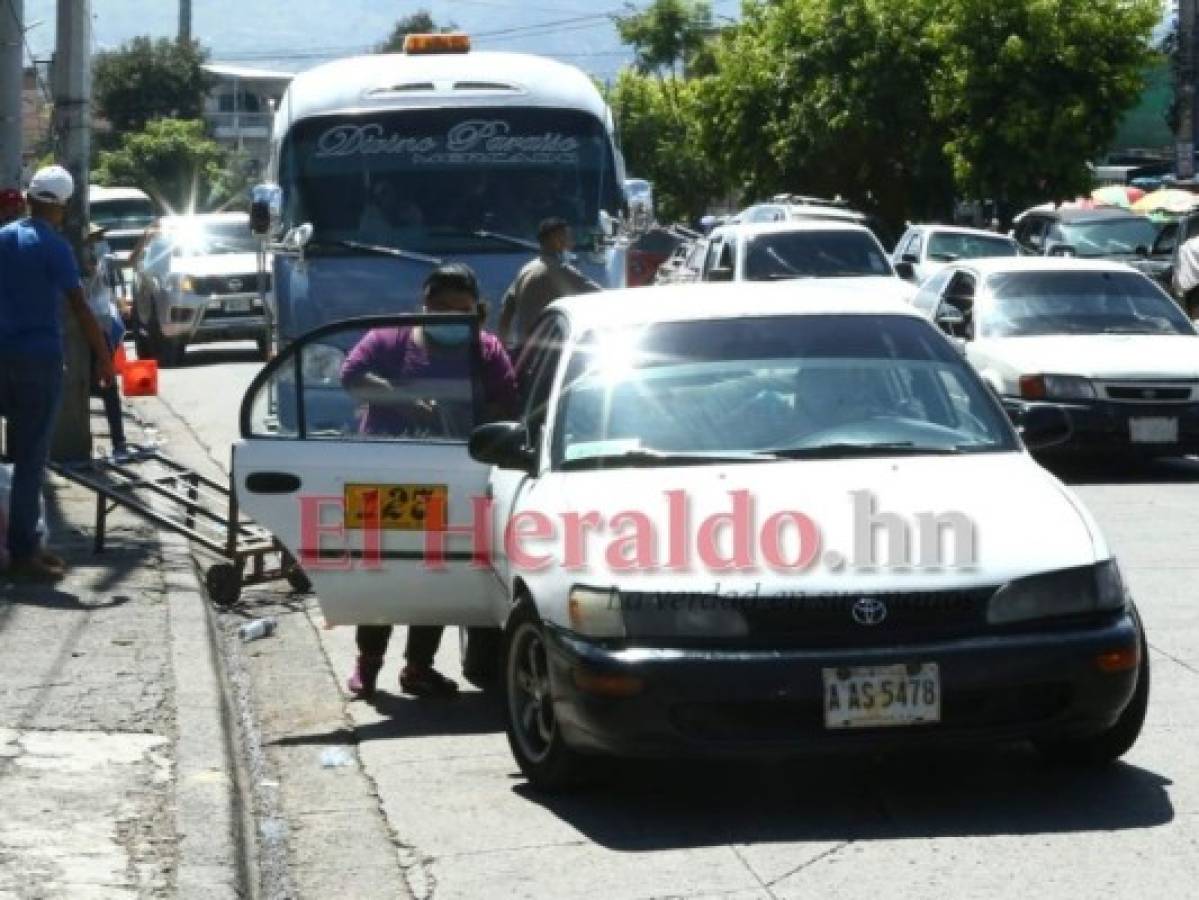 Multa de L 2,000 a taxistas que no cumplan medidas en medio de la pandemia