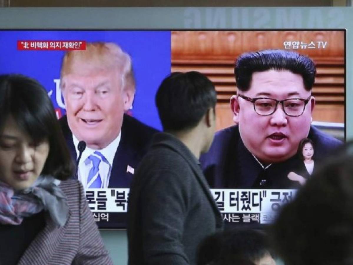 La Casa Blanca dice que hay contactos 'al más alto nivel' con Corea del Norte pero no Trump-Kim