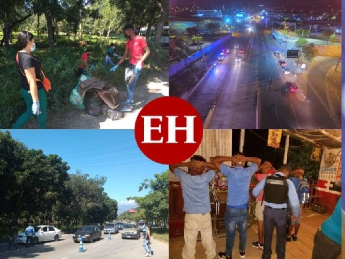 Irrespeto al toque de queda deja 317 detenidos este fin de semana en Honduras