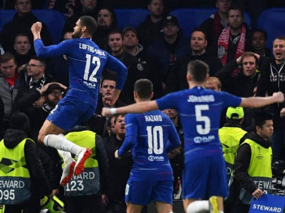 Chelsea vence al Frankfurt en penales y será finalista con el Arsenal