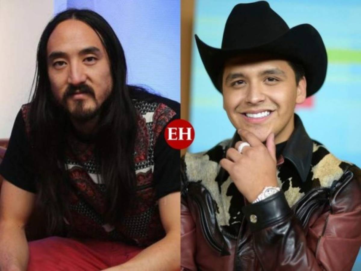 El famoso DJ Steve Aoki confesó ser fanático de Christian Nodal