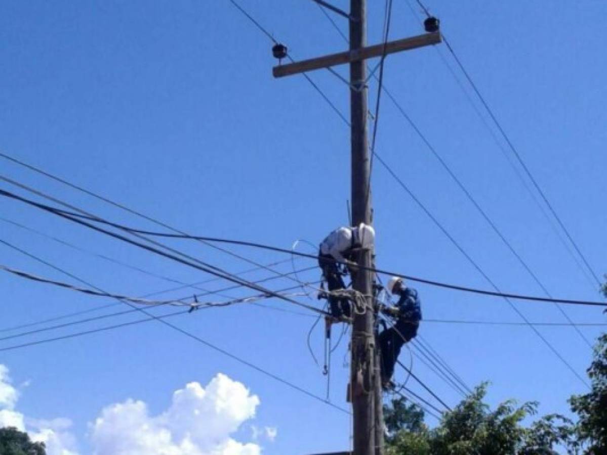 Cortes de energía eléctrica programados para el martes 21 de agosto en Honduras