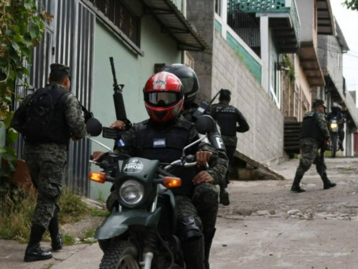 Policía Militar llegó a varias colonias donde las pandillas no dejan realizar la campaña electoral en Honduras