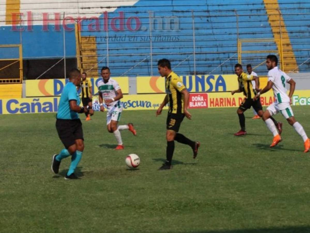 Real España pierde 0-1 ante el Platense en el Morazán