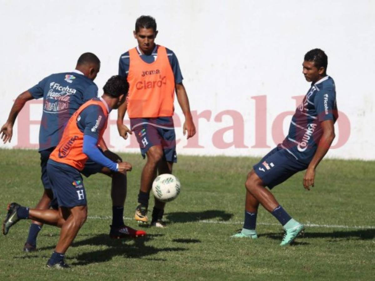 Selección de Honduras enfatiza en tenencia de balón y presión alta para enfrentar a Australia