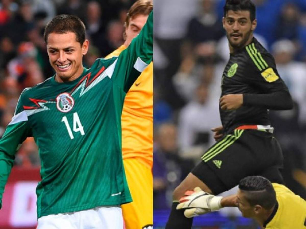 México llama a 'Chicharito' y Vela para eliminatorios ante EEUU y Panamá