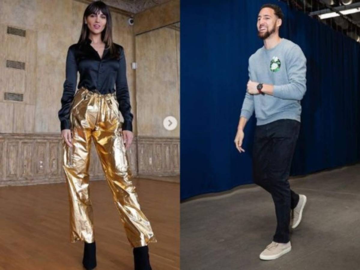 Captan a Eiza González muy romántica con Klay Thompson, basquetbolista de los Warriors