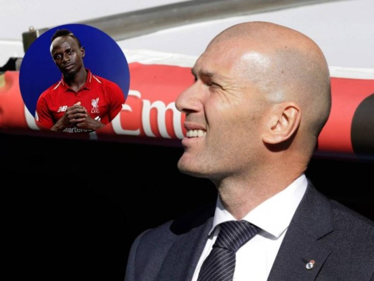 Zinedine Zidane quiere a Sadio Mané en el Real Madrid