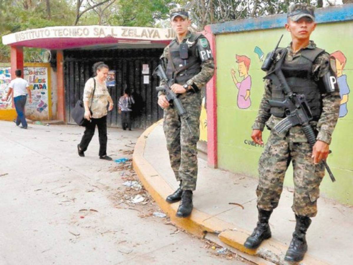 Colegios de la capital de Honduras vuelven a impartir clases con normalidad