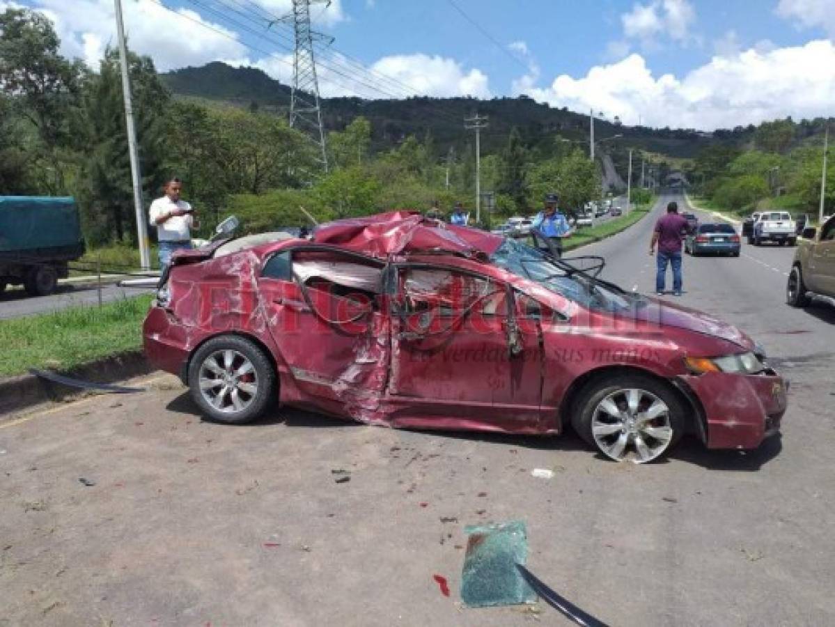 Muere uno de los heridos en brutal accidente en el anillo periférico