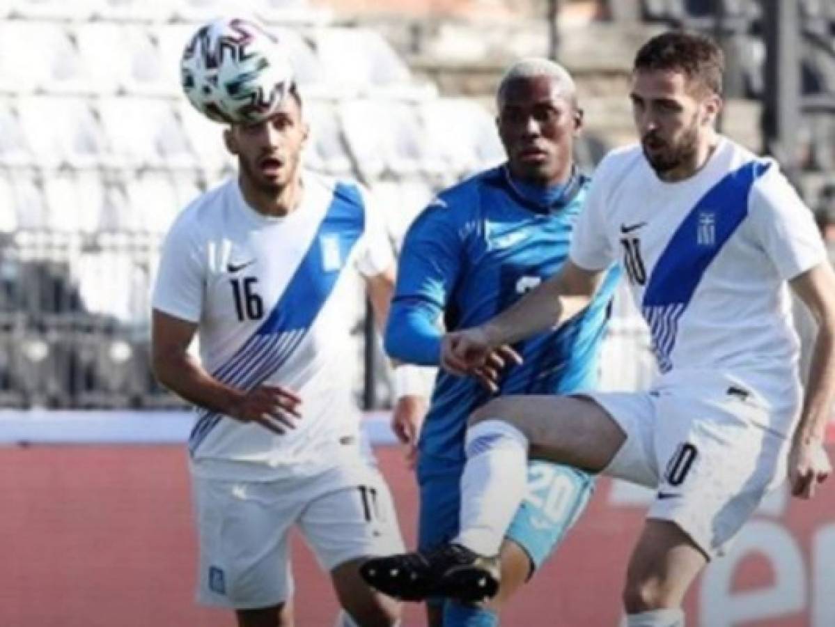 Honduras termina su gira por Europa con la derrota 2-1 ante Grecia  