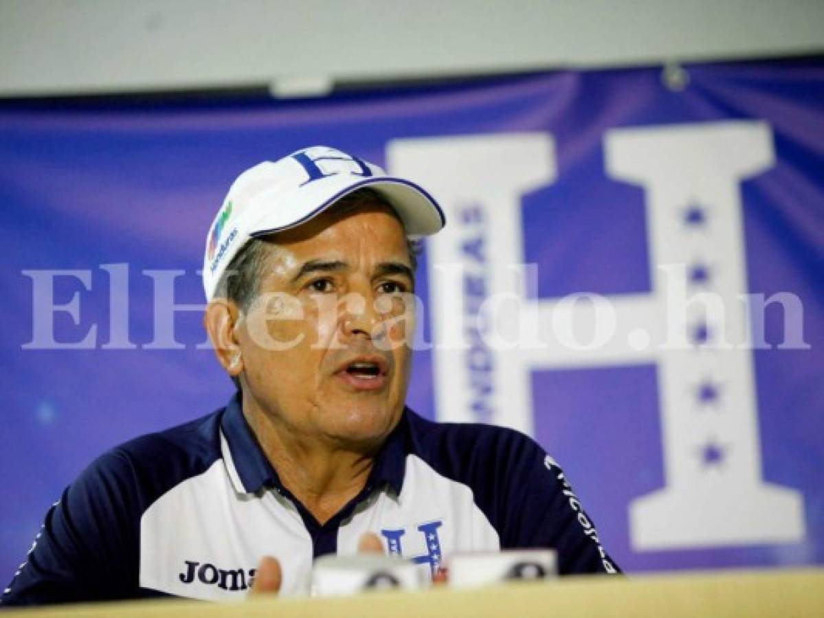 Pinto convocará Selección de Honduras el 30 de octubre para la hexagonal