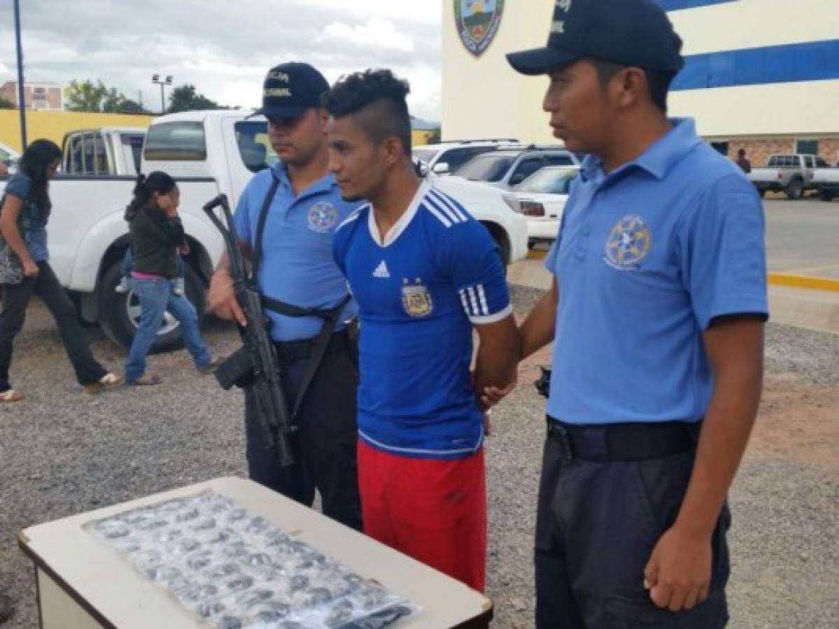 Honduras: Capturan a distribuidor de drogas en barrio Casamata