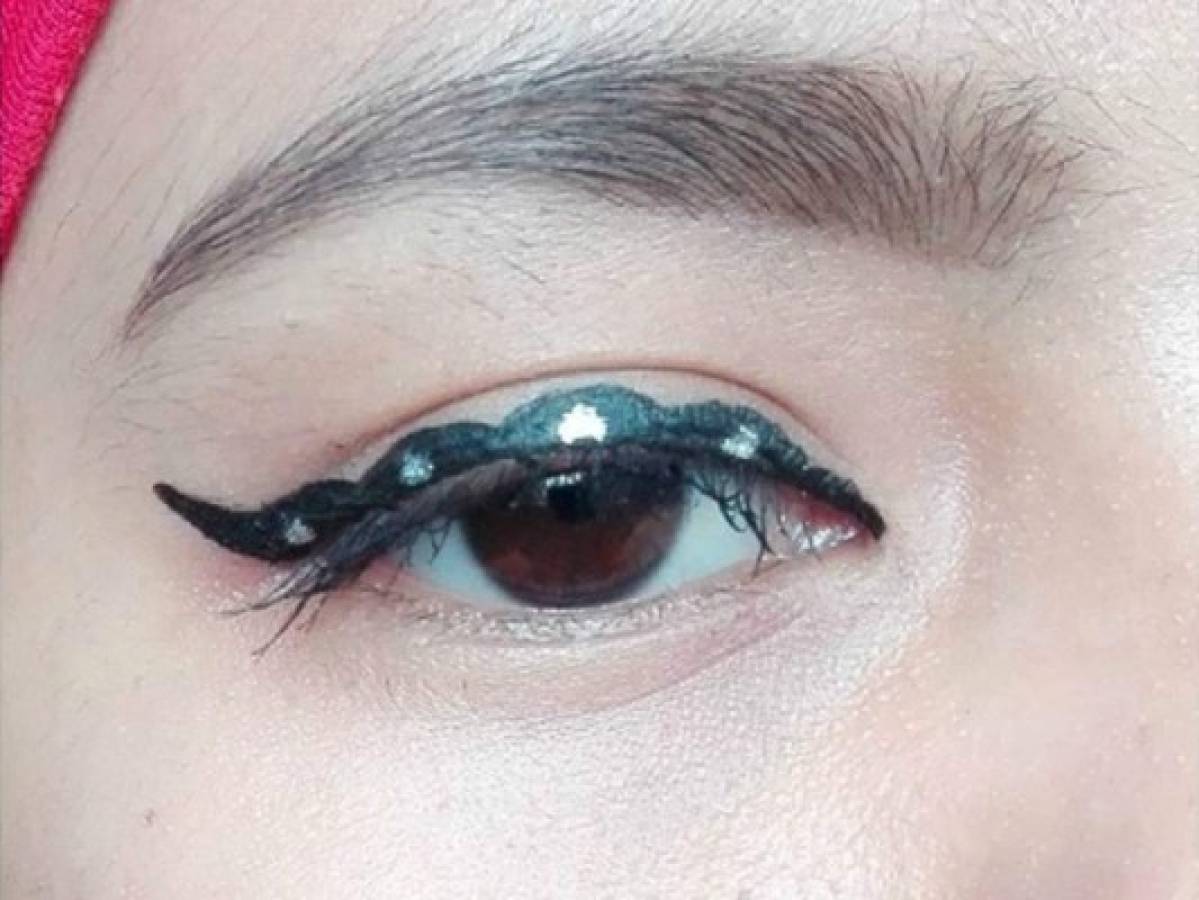 El Bubble eyeliner es la nueva tendencia en maquillaje de ojos