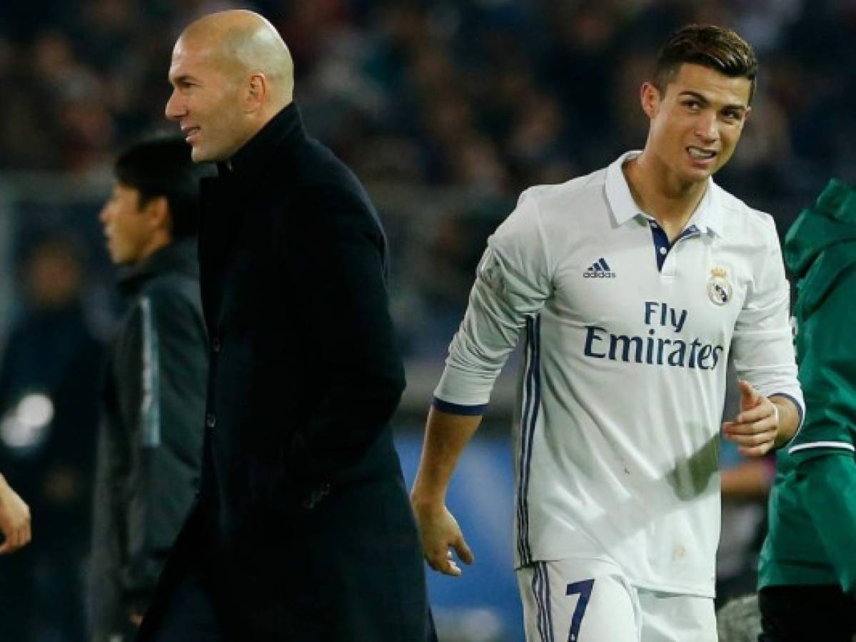 Zidane quiere que CR7 'descanse de vez en cuando'