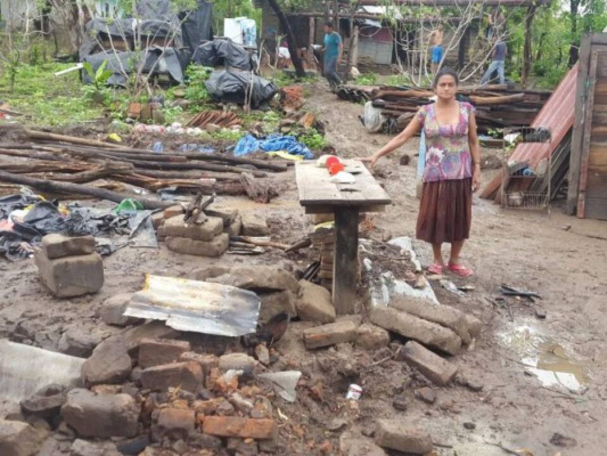 176 casas afectadas y 17 sectores incomunicados por fuertes lluvias