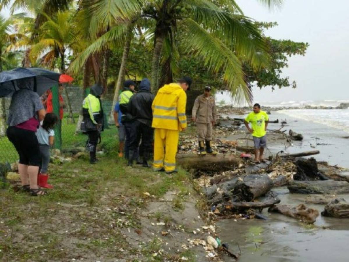 Hallan cadáver de un hombre flotando en el sector de La Riviera en Omoa, Cortés