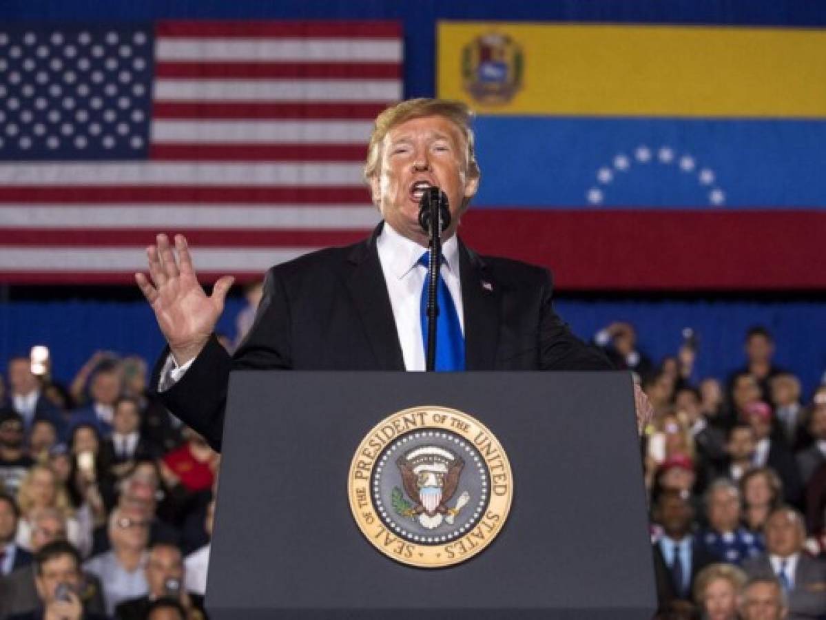 Las mejores frases de Donald Trump ante miles de venezolanos por crisis