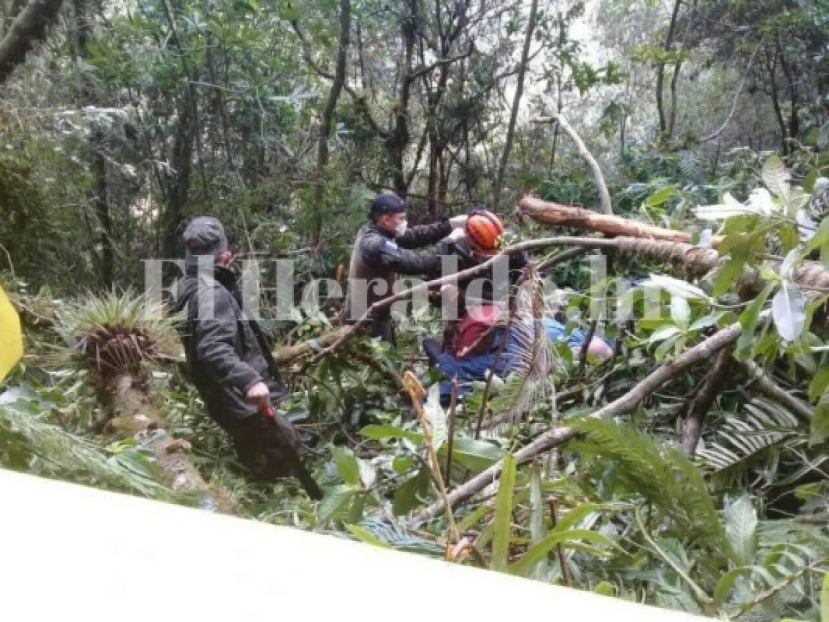 Realizan levantamiento del cuerpo de piloto de avioneta fumigadora accidentada