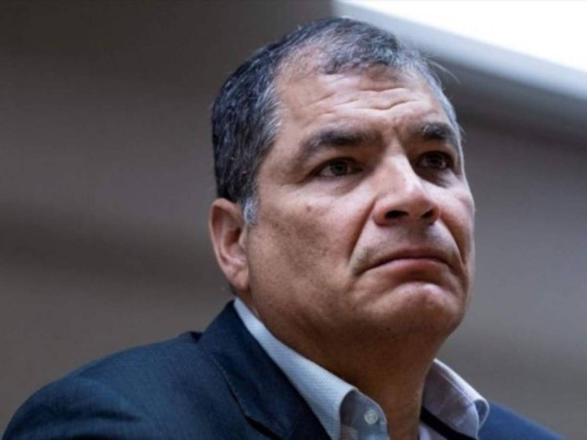 Rafael Correa, acusado de corrupción, se postula a la vicepresidencia de Ecuador