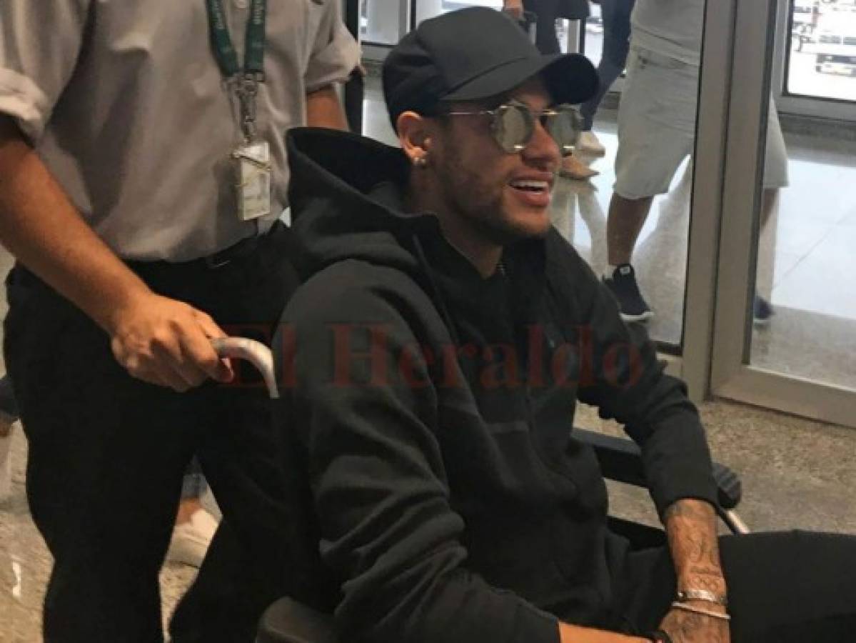 Neymar ya está en Belo Horizonte para ser operado de cara al Mundial de Rusia 2018