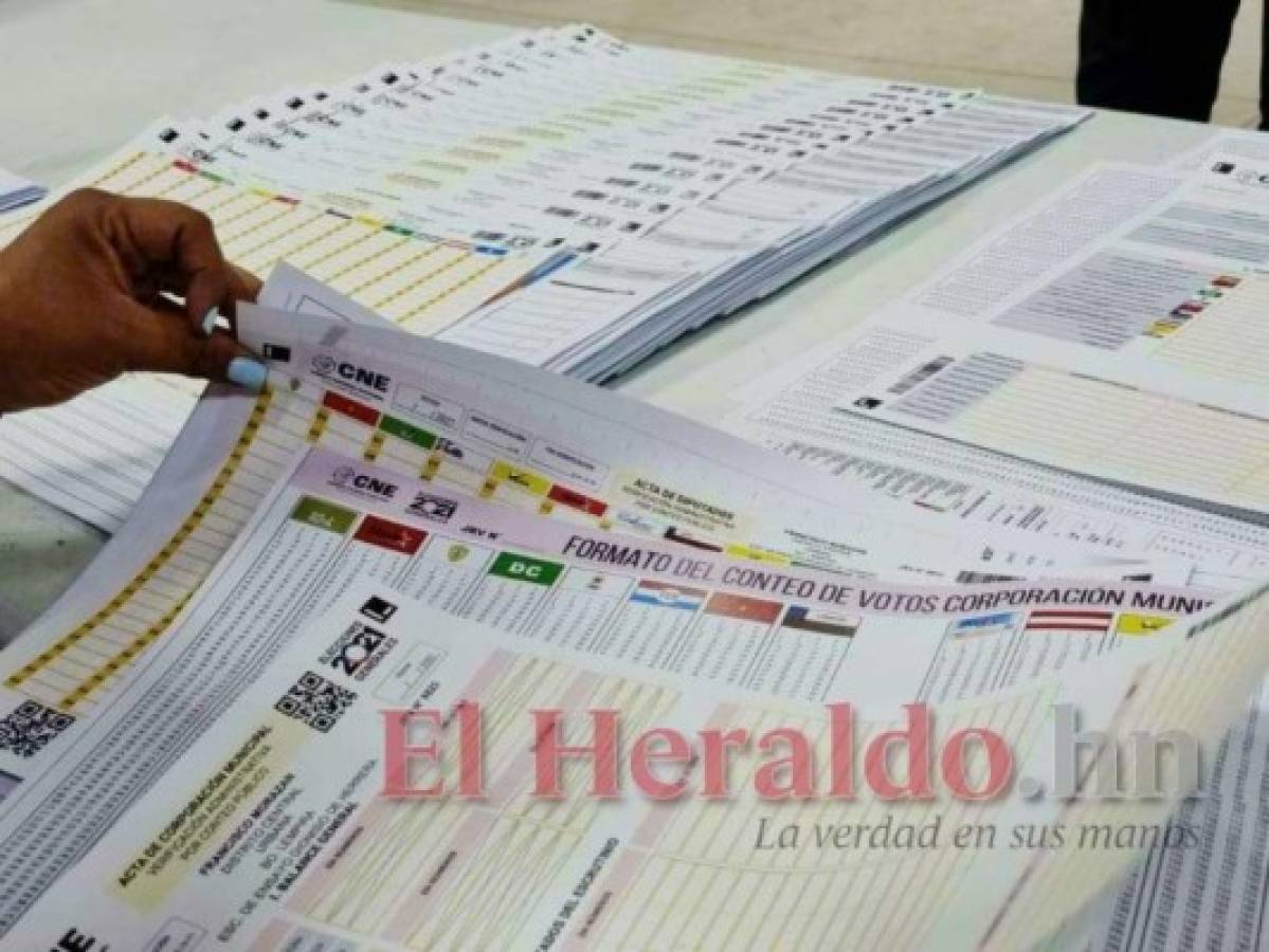 A paso lento marcha escrutinio especial de actas electorales