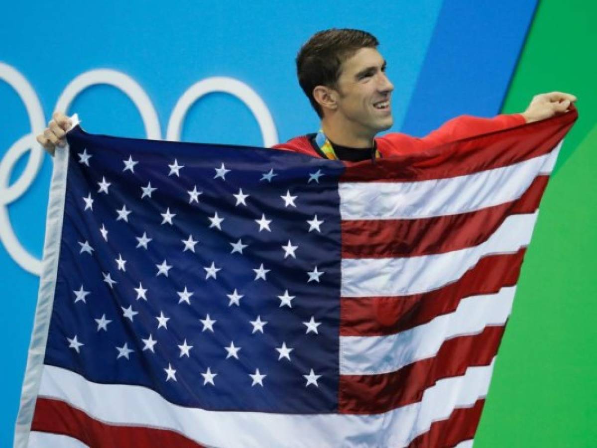 Phelps debe pagar más 55 mil dólares por haber ganado medallas de oro en los Juegos Olímpicos de Rio-2016