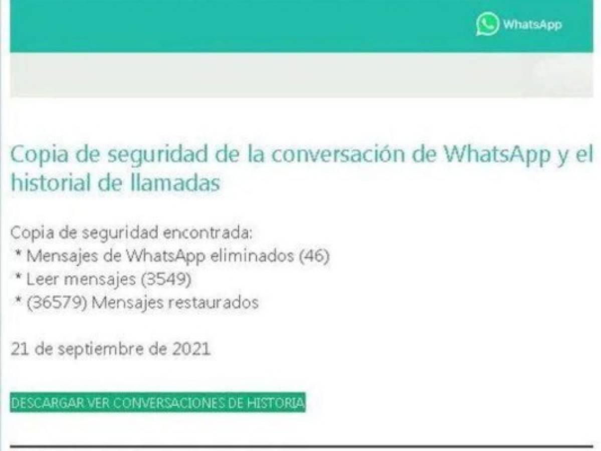 ¿WhatsApp te envió este correo electrónico? Elimínalo, podrían hackear tu teléfono