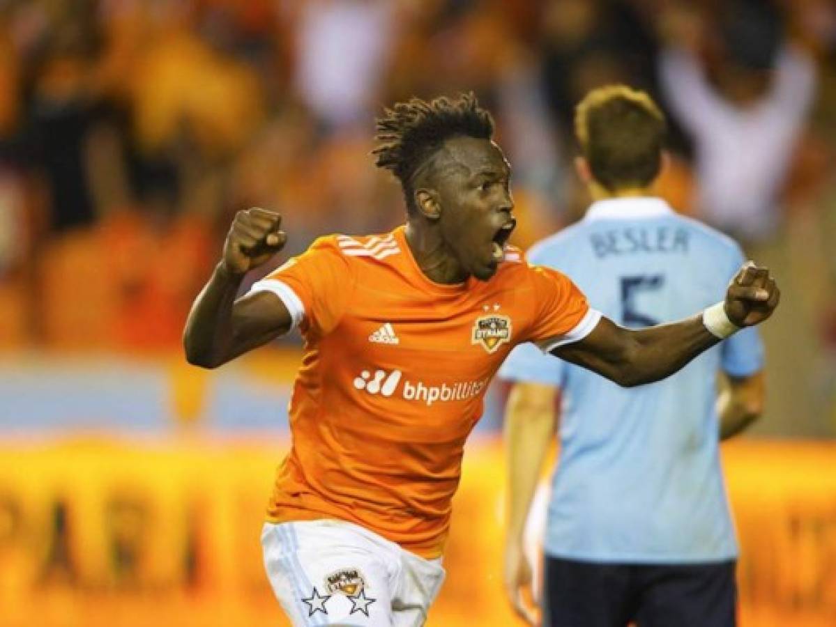 Alberth Elis marca su octavo gol de la temporada, pero el Houston Dynamo pierde en Utah