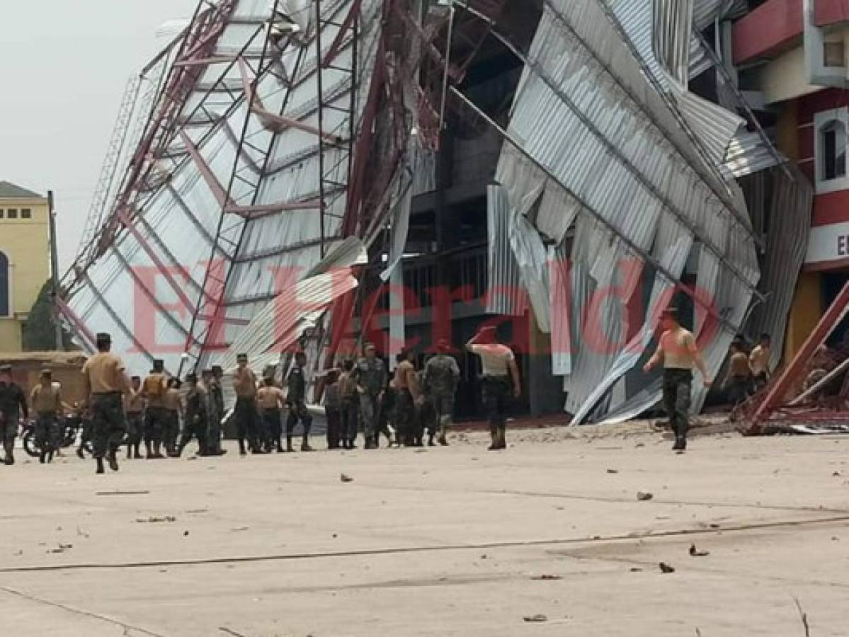 Una maratón para reconstruir el estadio Juan Ramón Brevé en Juticalpa, Olancho