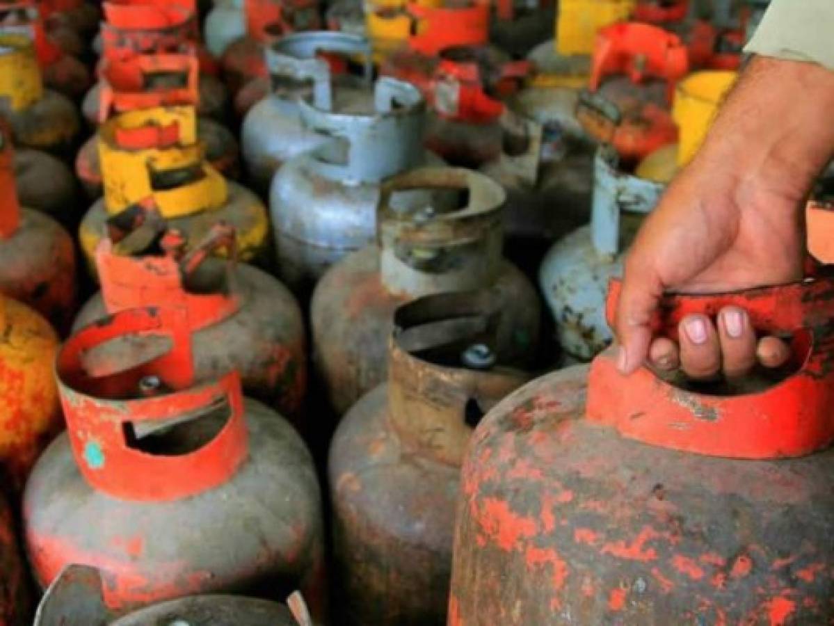 Honduras: El cilindro de gas LPG de 25 libras baja 20.55 lempiras a partir de este lunes