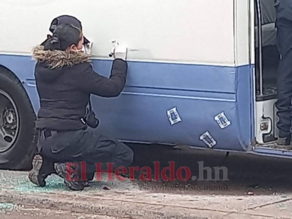 Atentan contra conductor de bus rapidito en la colonia Nueva Suyapa