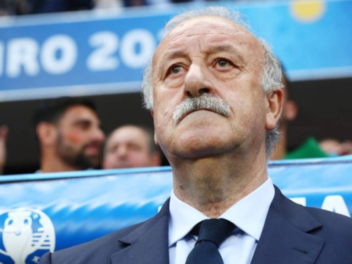 Del Bosque oficializó su renuncia a la selección española