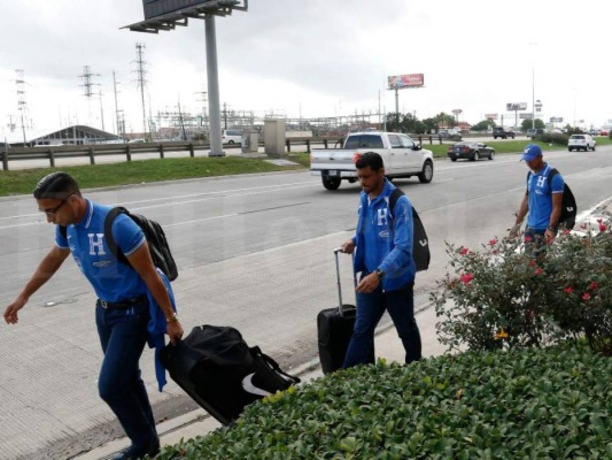 La Selección de Honduras ya vuela rumbo a Canadá desde Houston