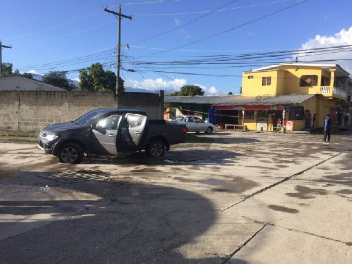 Policía muere en enfrentamiento con criminales en San Pedro Sula