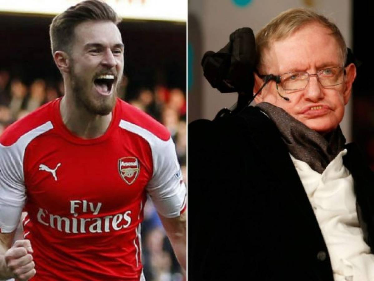 ¿Está relacionada la muerte de Stephen Hawking con 'la maldición' de Aaron Ramsey?