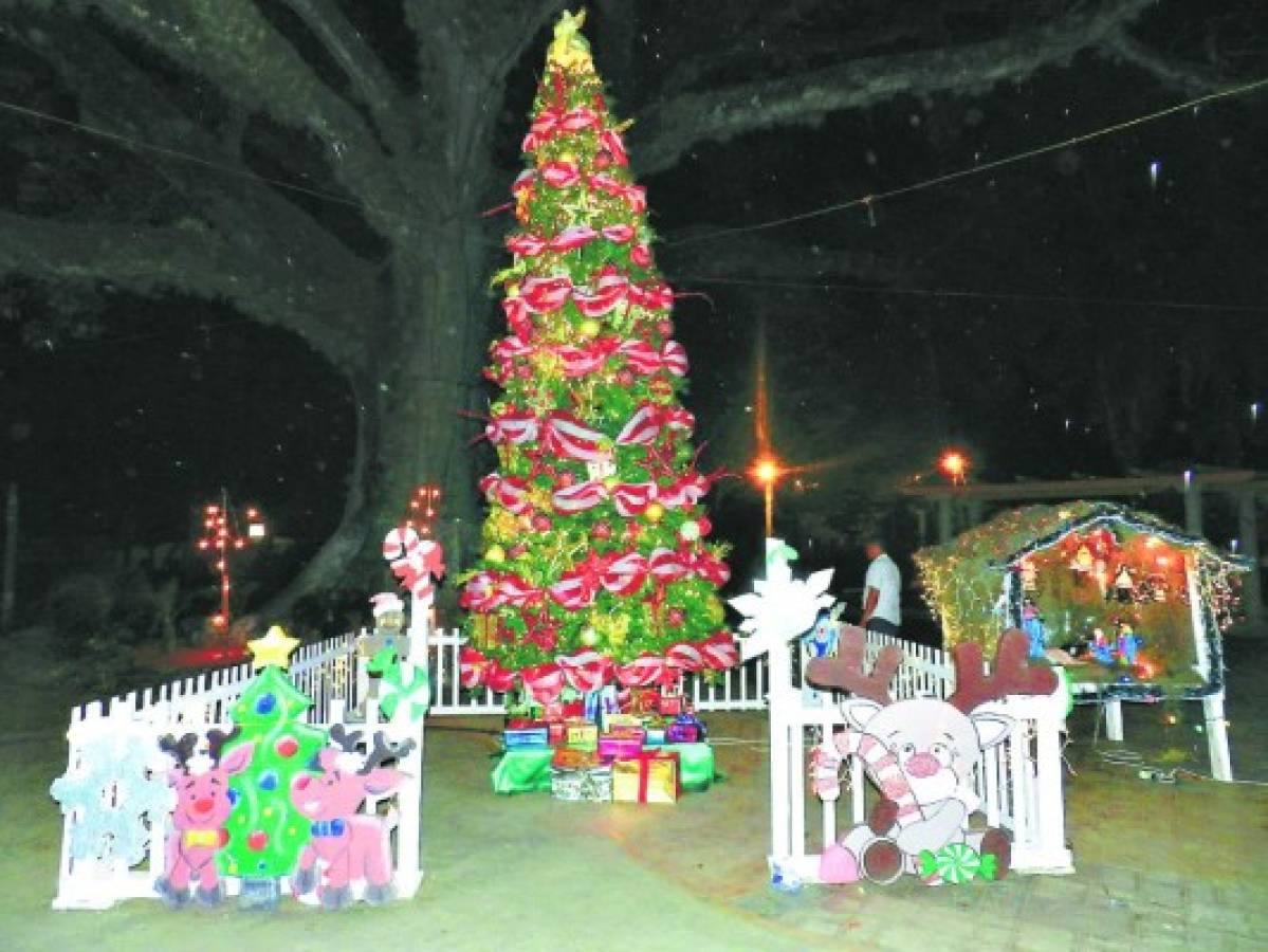 Con ilusión se vive la Navidad en las ciudades de Olancho