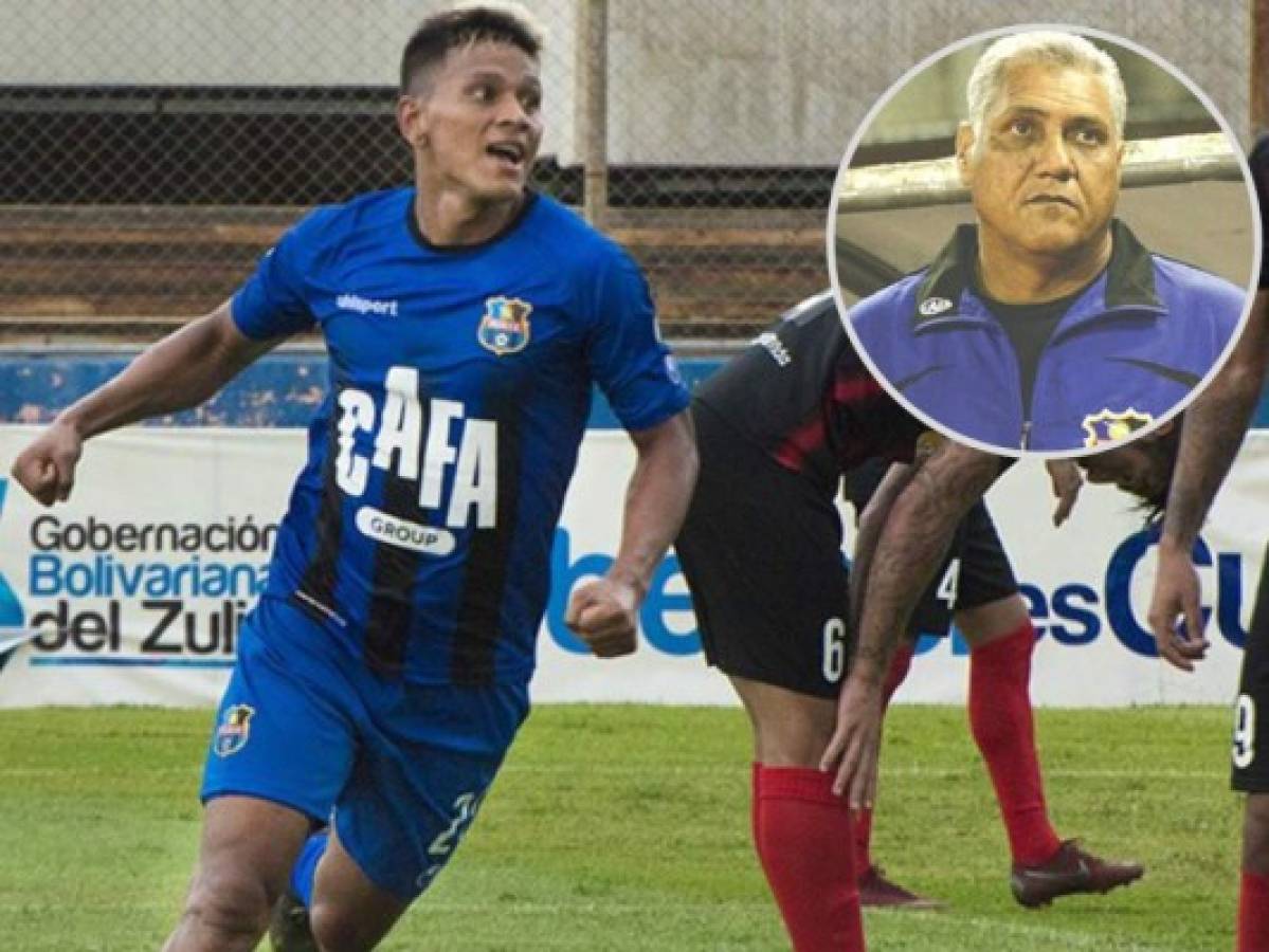 Alex García King, tío de Falcao, entrenará al Zulia FC del hondureño Bryan Moya