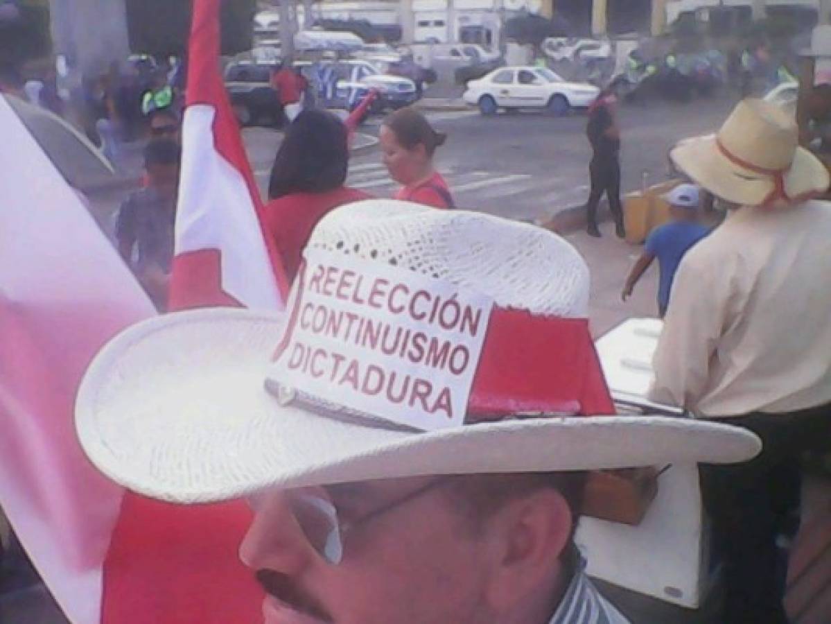 Tegucigalpa: Anuncian cierre de calles donde pasará marcha contra reelección