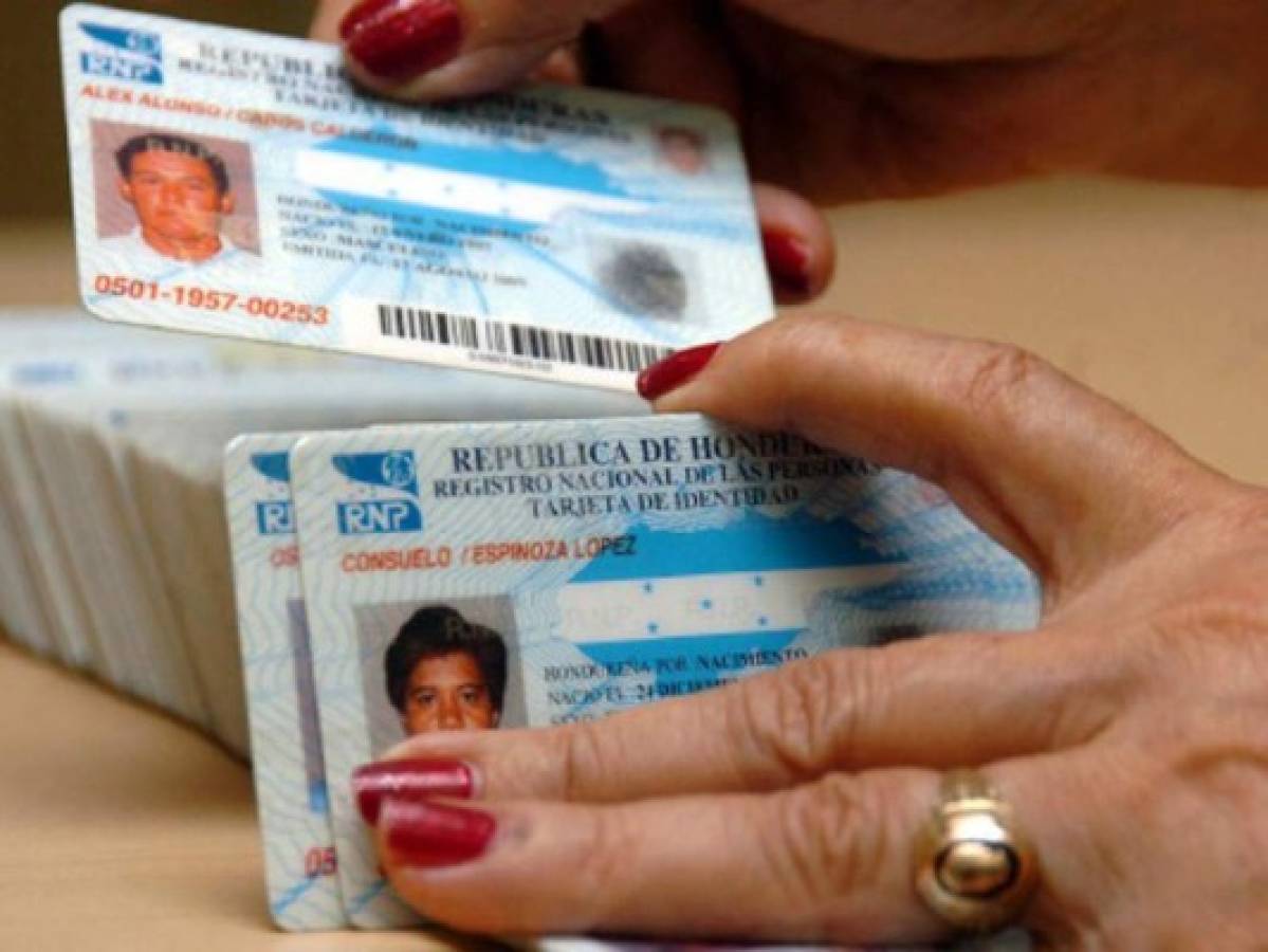 Costo de la tarjeta de identidad disminuye en 456 millones de lempiras