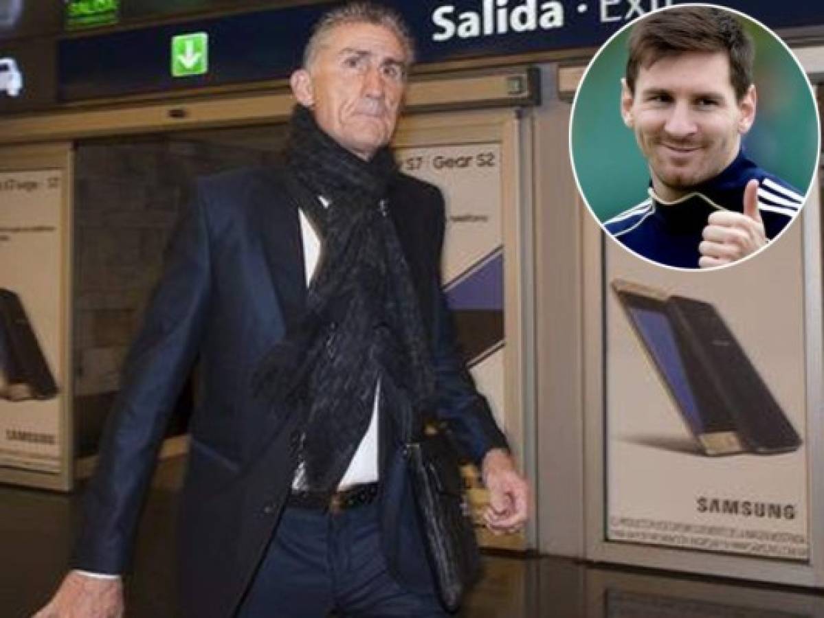 Edgardo Bauza voló a Barcelona para convencer a Leonel Messi