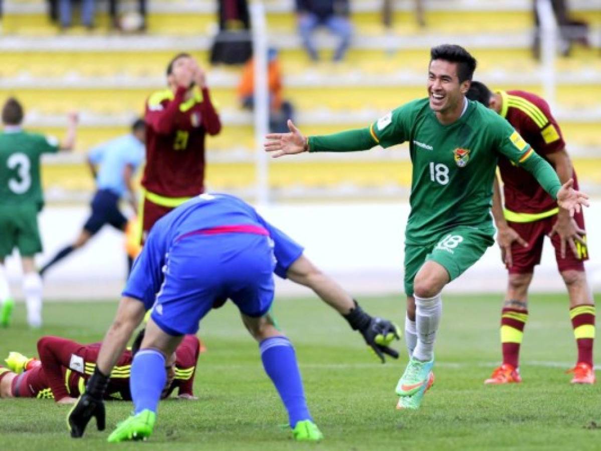 Bolivia vence 4-2 a Venezuela y toma aire en la clasificatoria sudamericana