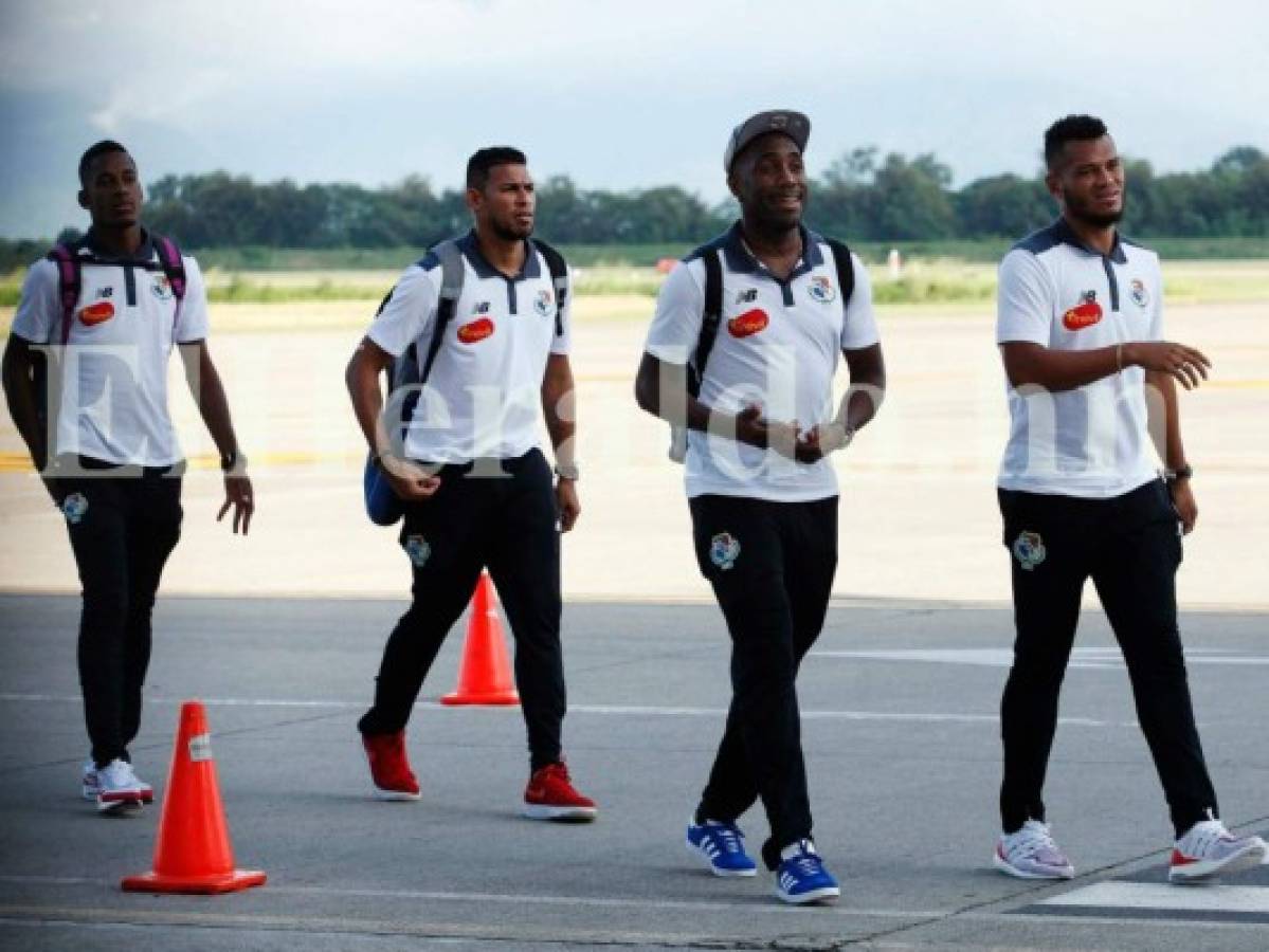 Hermético arribo de la Selección de Panamá a Honduras