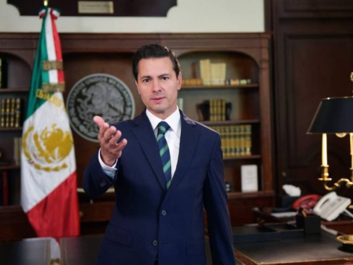 Presidente Enrique Peña Nieto le pide a Donald Trump sacarse frustración con sus políticos