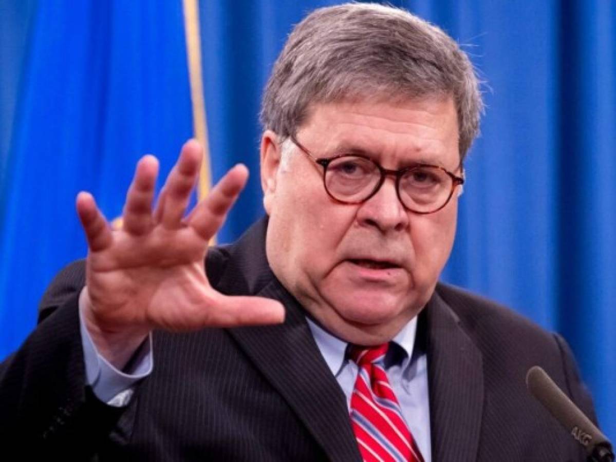 William Barr acusa a Trump de 'traicionar su puesto'