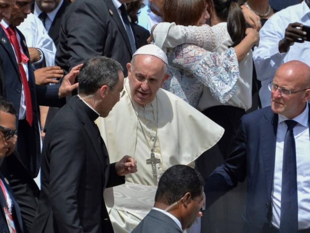 Papa Francisco en Jornada Mundial de la Juventud: 'La Iglesia está herida por su propio pecado'  