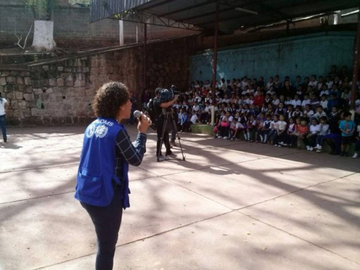 Honduras: Autoridades de Salud lanzan campaña de limpieza en escuela capitalina