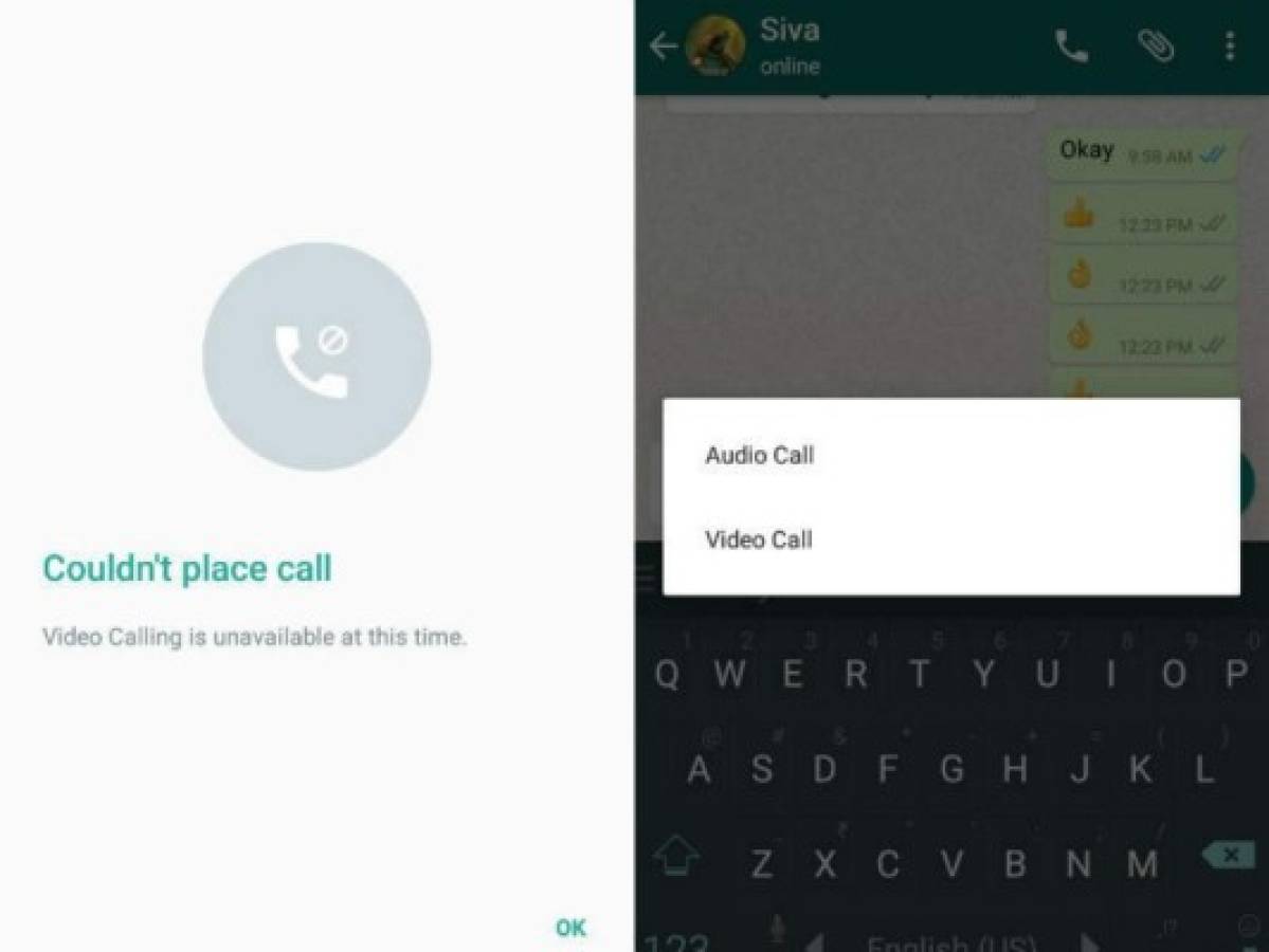 Finalmente Whatsapp permitirá la vídeo llamadas