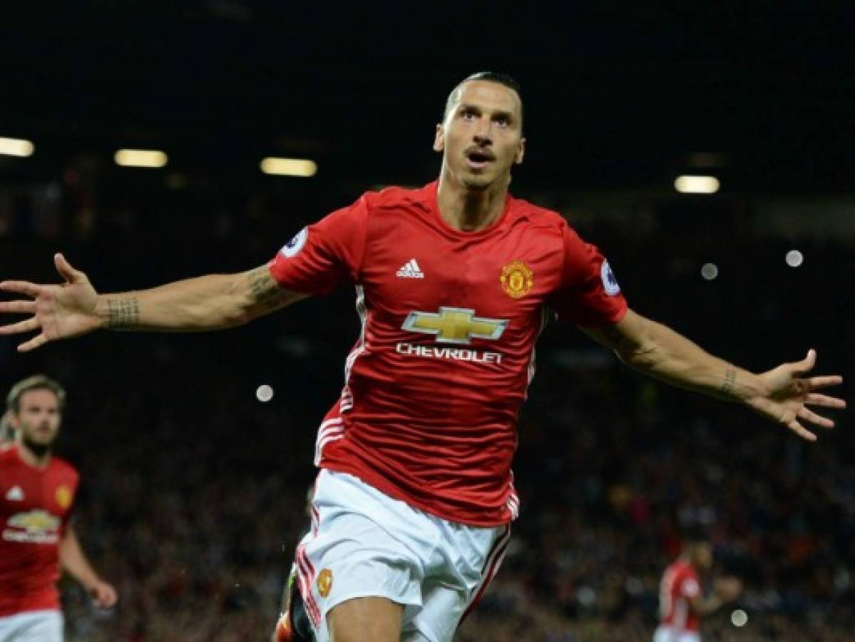 Zlatan es el nuevo 10 del Manchester United  