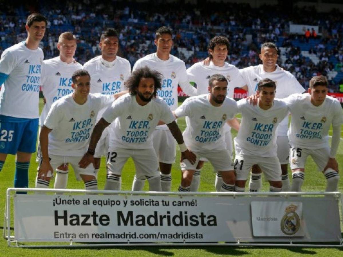 El homenaje del Real Madrid a Iker Casillas tras sufrir un infarto